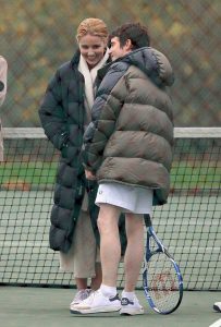 Josh Duhamel, Elijah Wood and Dianna Agron are seen playing tennis while filming a scene for their latest movie "The Romantics" in Queens, New York, USA.<P>Pictured: Dianna Agron and Elijah Wood<P><B>Ref: SPL142770  301109   EXCLUSIVE</B><BR/>Picture by: PPNY / GSNY / Splash News<BR/></P><P><B>Splash News and Pictures</B><BR/>Los Angeles:	310-821-2666<BR/>New York:	212-619-2666<BR/>London:	870-934-2666<BR/>photodesk@splashnews.com<BR/></P>Josh Duhamel, Elijah Wood and Dianna Agron are seen playing tennis while filming a scene for their latest movie "The Romantics" in Queens, New York, USA.<P>Pictured: Dianna Agron and Elijah Wood<P><B>Ref: SPL142770  301109   EXCLUSIVE</B><BR/>Picture by: PPNY / GSNY / Splash News<BR/></P><P><B>Splash News and Pictures</B><BR/>Los Angeles:	310-821-2666<BR/>New York:	212-619-2666<BR/>London:	870-934-2666<BR/>photodesk@splashnews.com<BR/></P>
